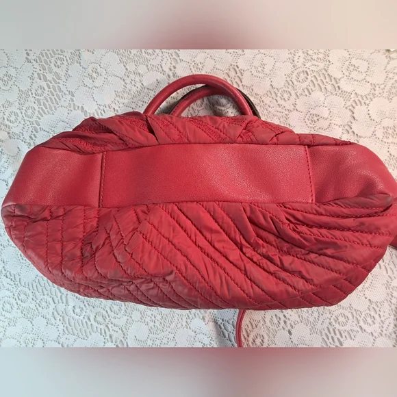 JUICY Couture RARE Red Cloud 9 Designer Women's Bag Y2K Puffer - Picture 16 of 16